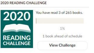 2020 Reading Goals and Challenges